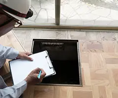 現地調査の様子