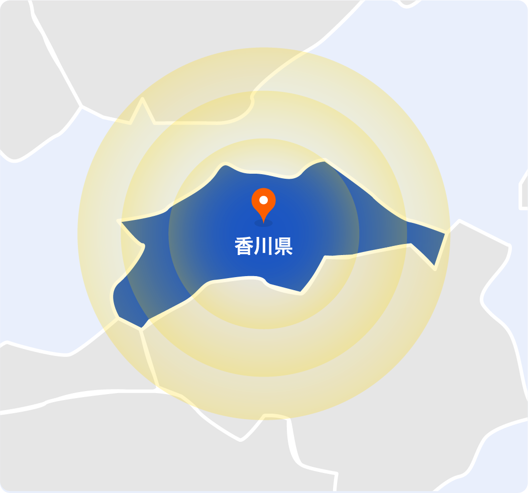 香川県のエリア